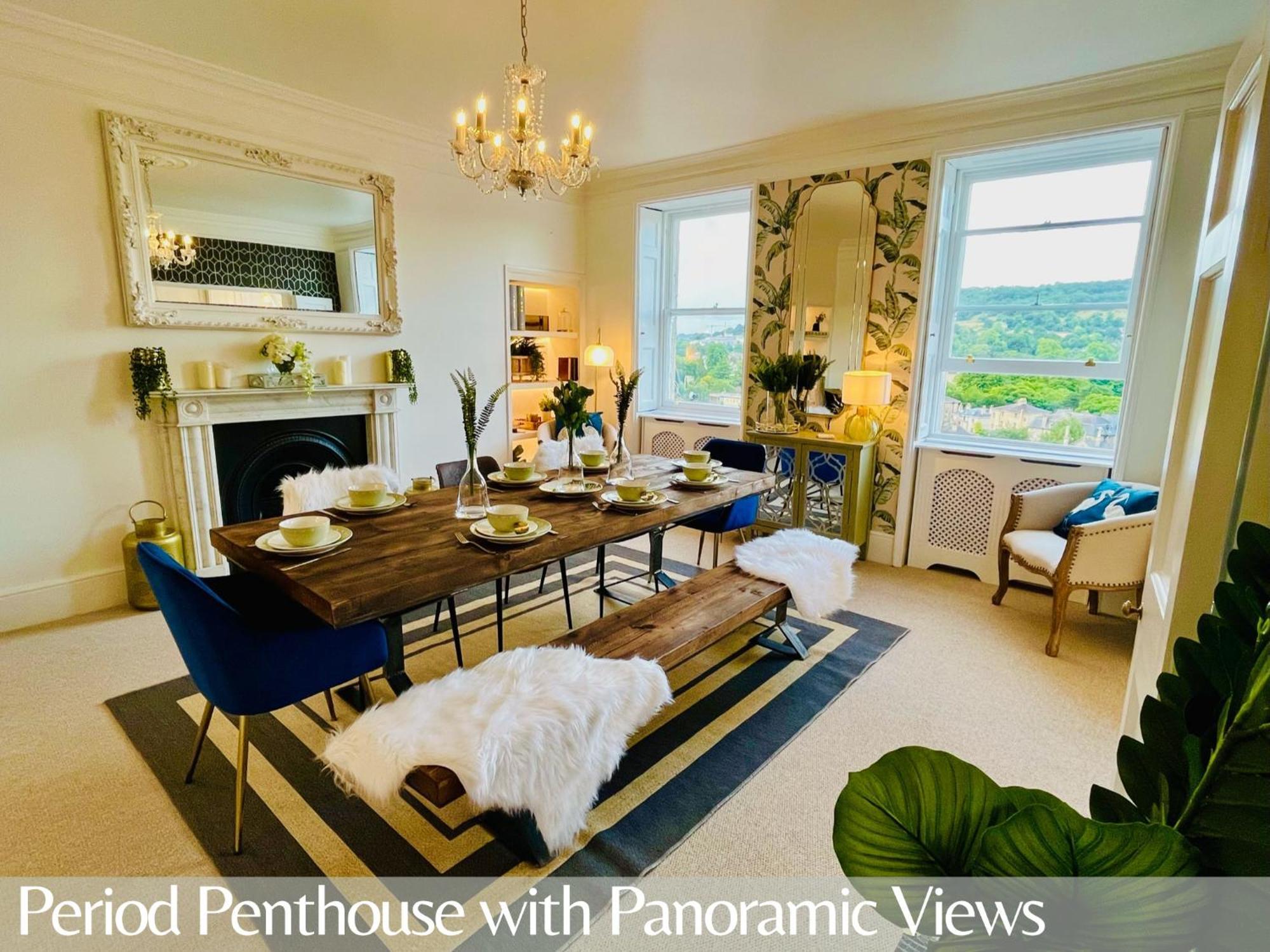 The Paragon Penthouse - Stunning Views Over Bath! 외부 사진